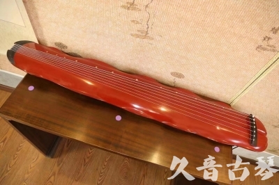 张家口市●久音古琴  ●典藏系列 20230605 [红洒金蕉叶]（升级必选）